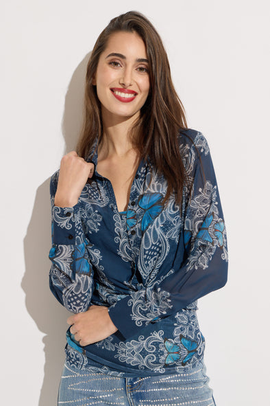 Butterfly Blouse With Matching Tank