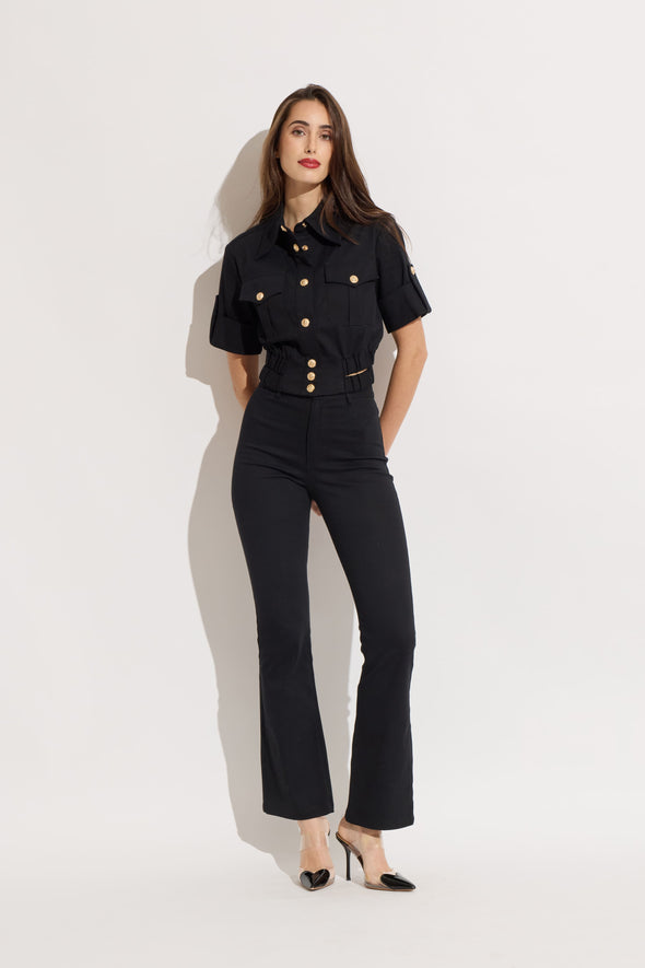 Cotton Stretch Pants