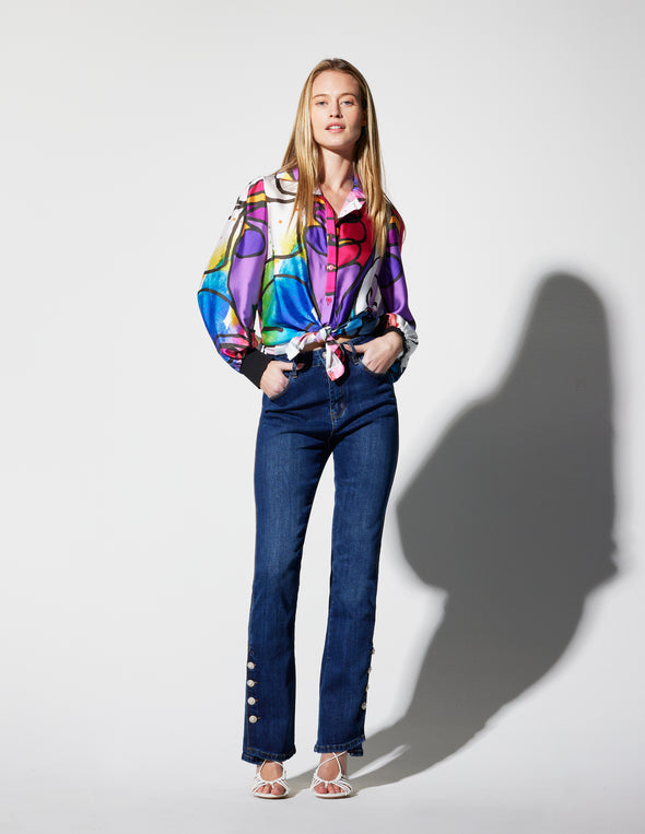 Abstract Printed Shirt