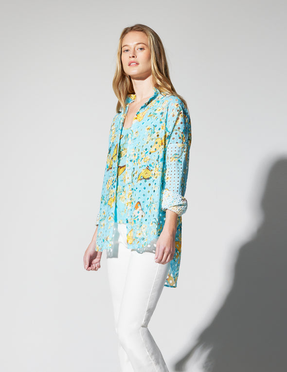Butterflies In Motion Hi-low Shirt