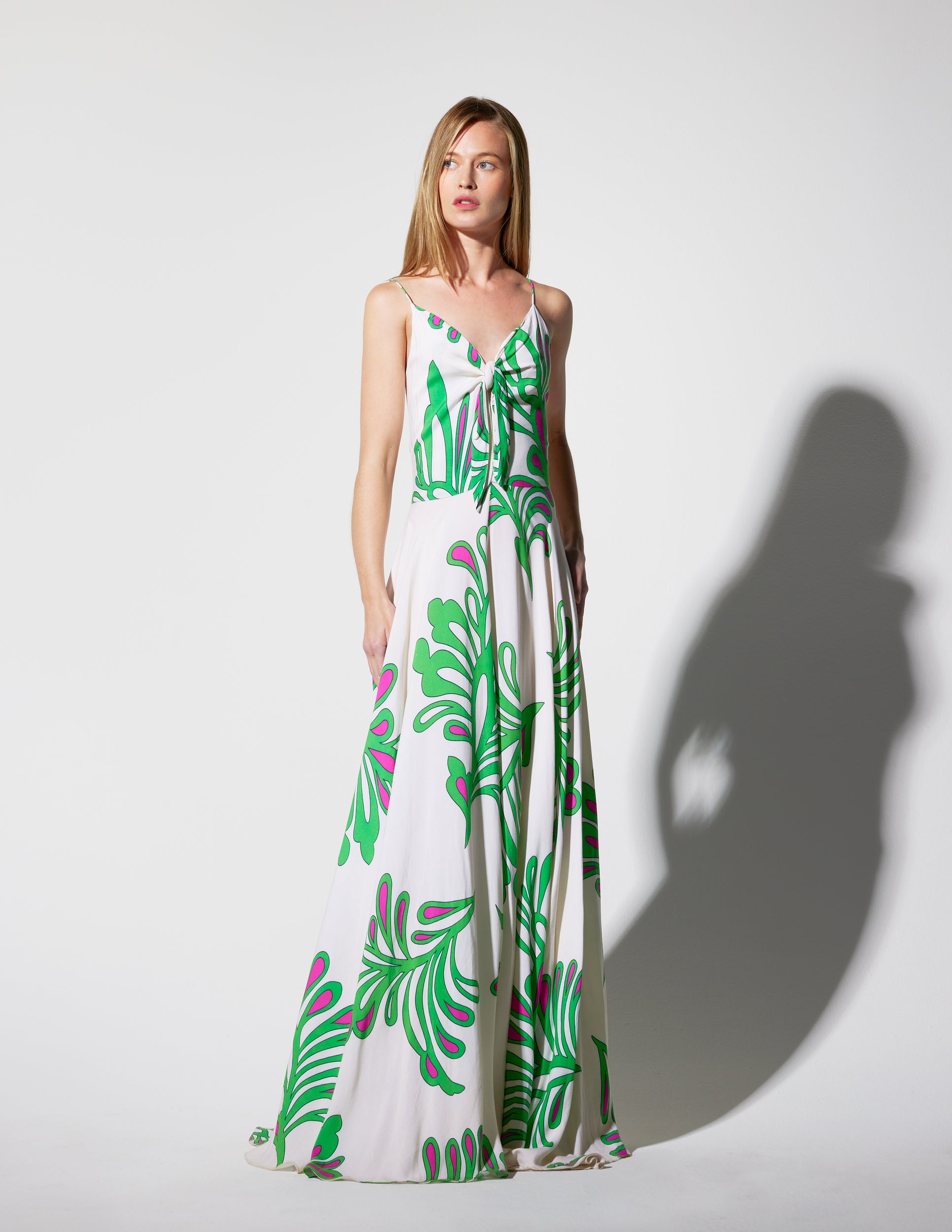 Palm Leaves Maxi Dress OO LA LA! Palm Leaves Maxi Dress OO LA LA!